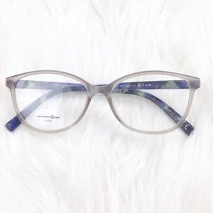 NWT Max Studio +2.00 Gray & Blue Readers